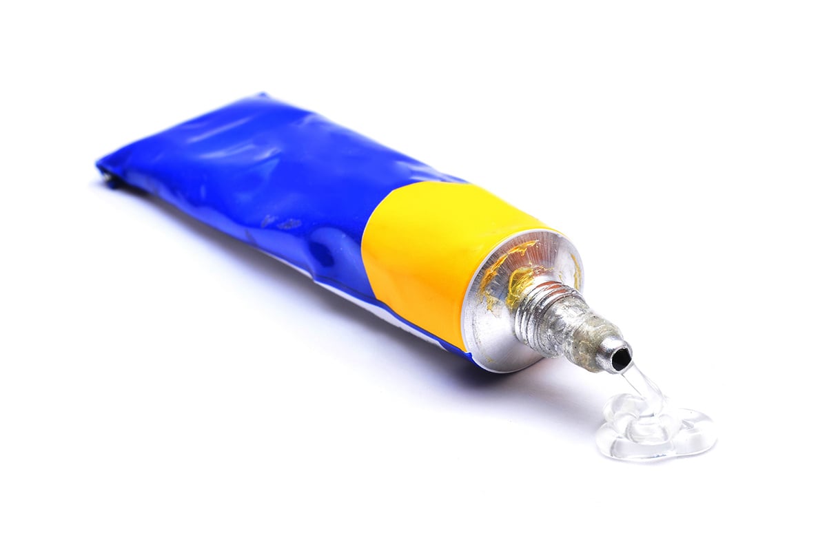 A tube of glue